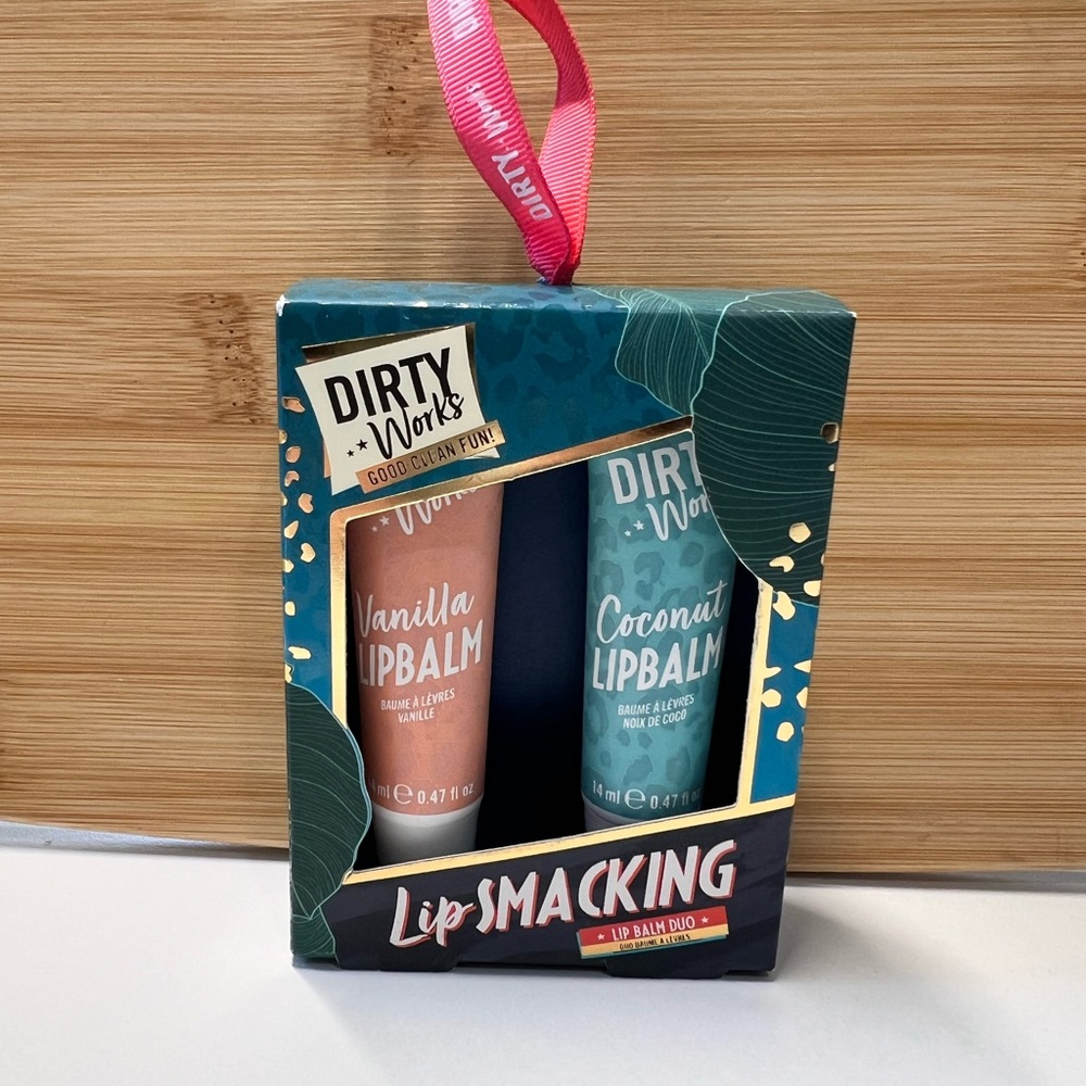 Dirty Works Lip Balm Duo